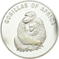 Coin, Uganda, 1000 Shillings, 2003, MS(60-62), Silver Plated Bronze, KM:104
