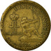 Monnaie, Monaco, Louis II, 50 Centimes, 1924, Poissy, TB+, Aluminum-Bronze