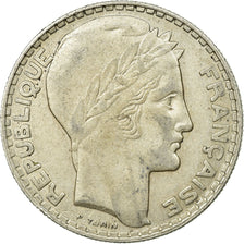 Coin, France, Turin, 20 Francs, 1933, Paris, EF(40-45), Silver, KM:879