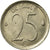 Moneta, Belgio, 25 Centimes, 1973, Brussels, MB+, Rame-nichel, KM:153.1
