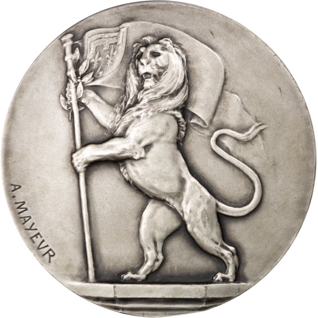 FRANCE, Business & industry, French State, Medal, MS(60-62), Silver, 152.00