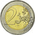 France, 2 Euro, D-Day, 2014, MS(63), Bi-Metallic