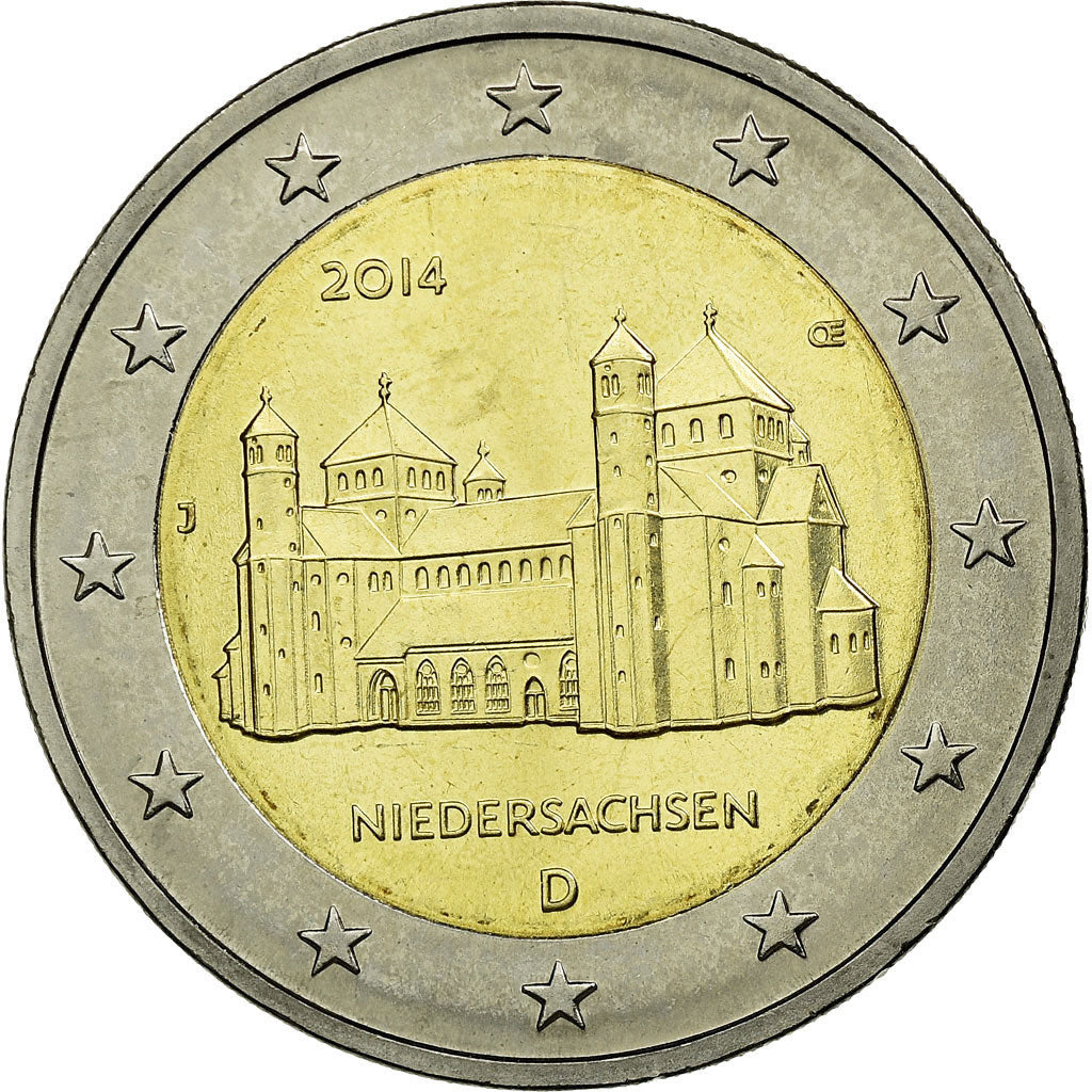 Germany, 2 Euro, Niedersachsen, 2014, MS(63), Bi-Metallic