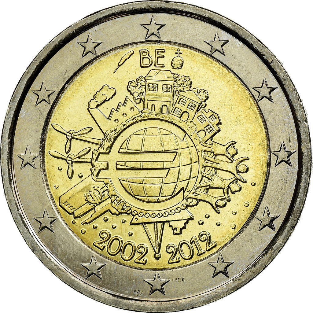 Belgio, 2 Euro, 2012, SPL, Bi-metallico, KM:315