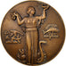 Frankrijk, Medal, French Fourth Republic, Business & industry, ZF+, Bronze
