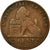 Moneta, Belgia, Leopold I, 2 Centimes, 1856, VF(20-25), Miedź, KM:4.2