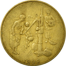 Monnaie, West African States, 10 Francs, 1999, Paris, TB+, Aluminum-Bronze
