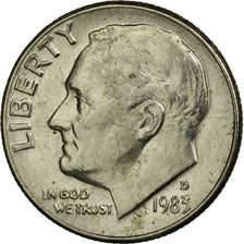 Coin, United States, Roosevelt Dime, Dime, 1983, U.S. Mint, Denver, AU(55-58)
