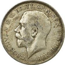 Coin, Great Britain, George V, Florin, Two Shillings, 1917, VF(30-35), Silver