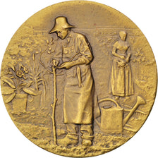 France, Medal, French Third Republic, Flora, Rivet, AU(55-58), Bronze