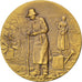 France, Medal, French Third Republic, Flora, Rivet, AU(55-58), Bronze