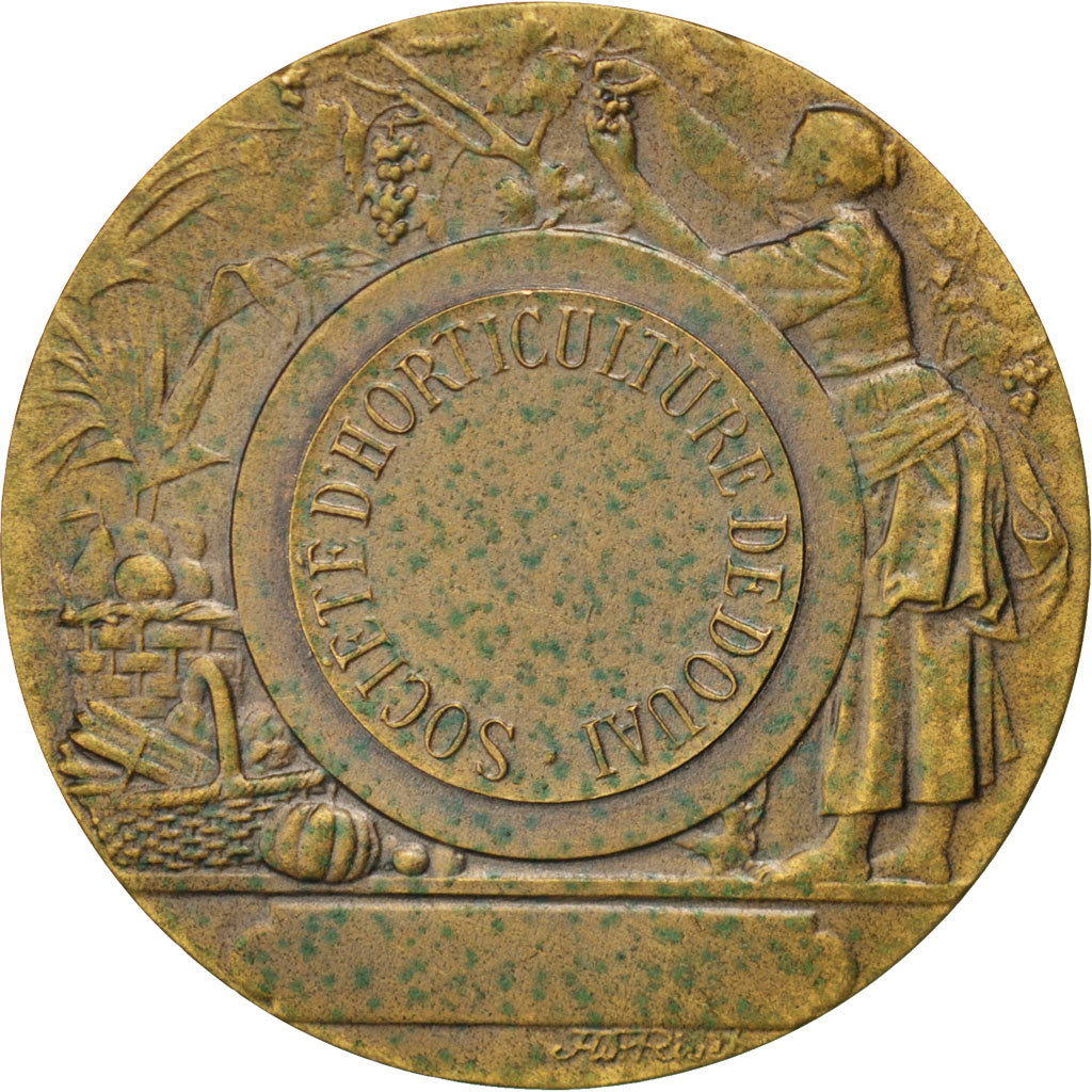 France, Medal, French Third Republic, Flora, Rivet, AU(55-58), Bronze