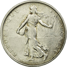 Münze, Frankreich, Semeuse, 5 Francs, 1962, Paris, SS, Silber, KM:926