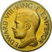 United Kingdom , Medal, 1936, MS(63), Gold coloured copper
