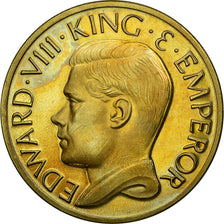 United Kingdom , Medal, 1936, MS(63), Gold coloured copper