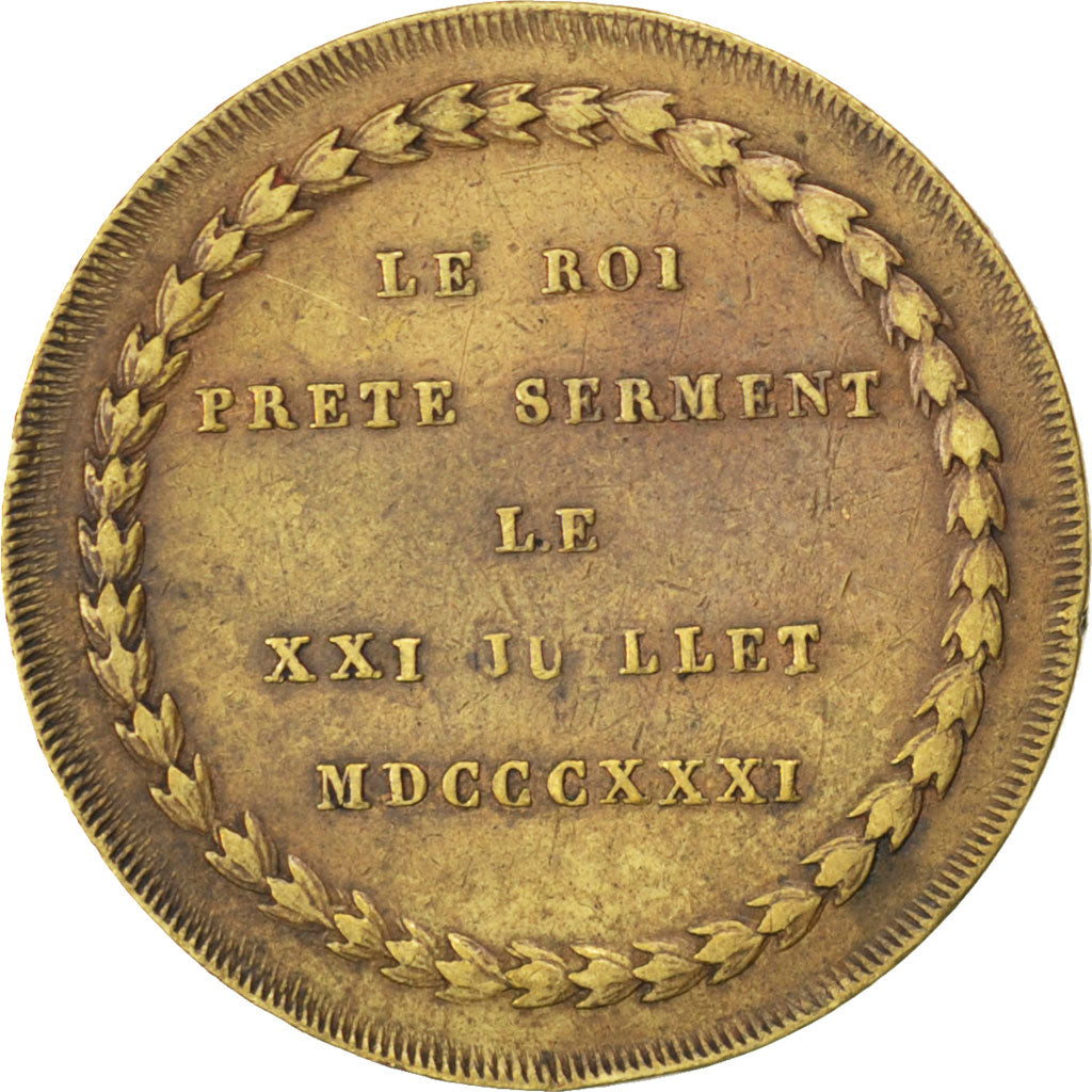 Belgium, Belgium, Politics, Society, War, Token, AU(50-53), Copper, 23, 4.20