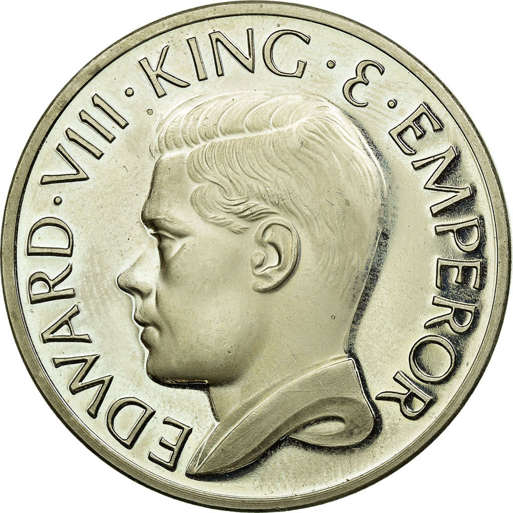 United Kingdom , Medal, 1936, MS(63), Silver Plated Copper