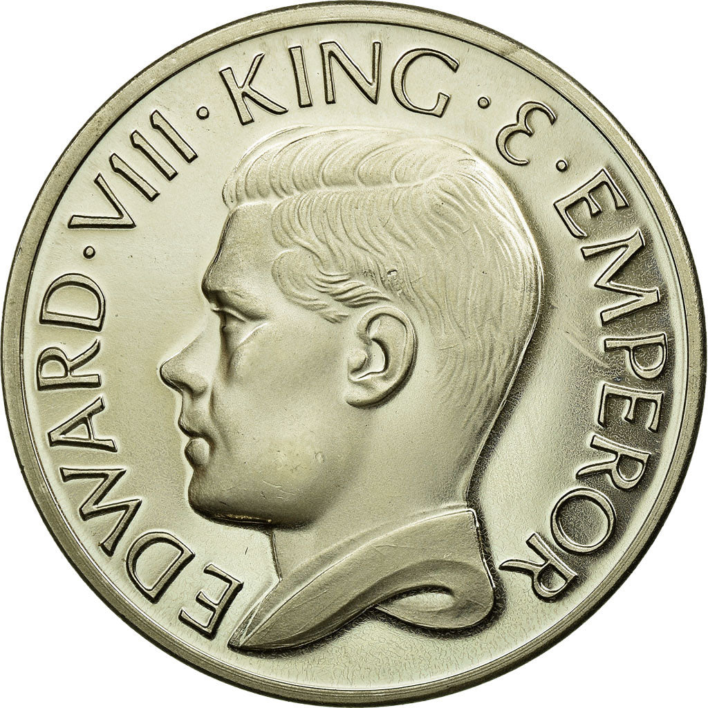 Regno Unito, medaglia, 1936, SPL, Rame placcato argento