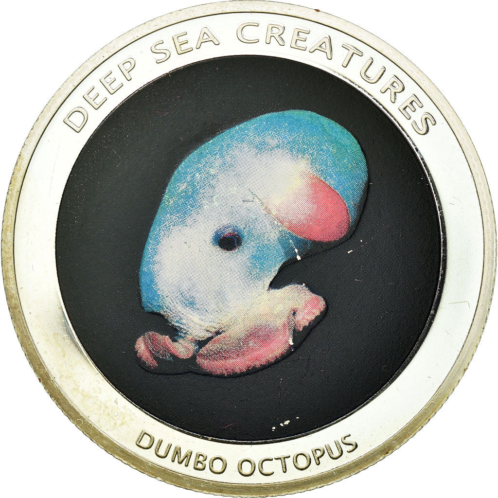 Mozambique, Medal, Deep sea creatures -Dumbo octopus, Sciences & Technologies