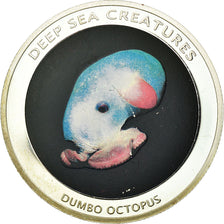 Mozambique, Medal, Deep sea creatures -Dumbo octopus, Sciences & Technologies