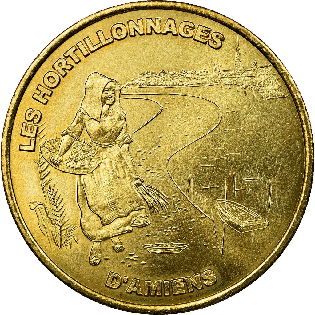 Francja, Euro, Amiens - Lafleur - Juin 1998, 1998, EF(40-45), Miedzionikiel