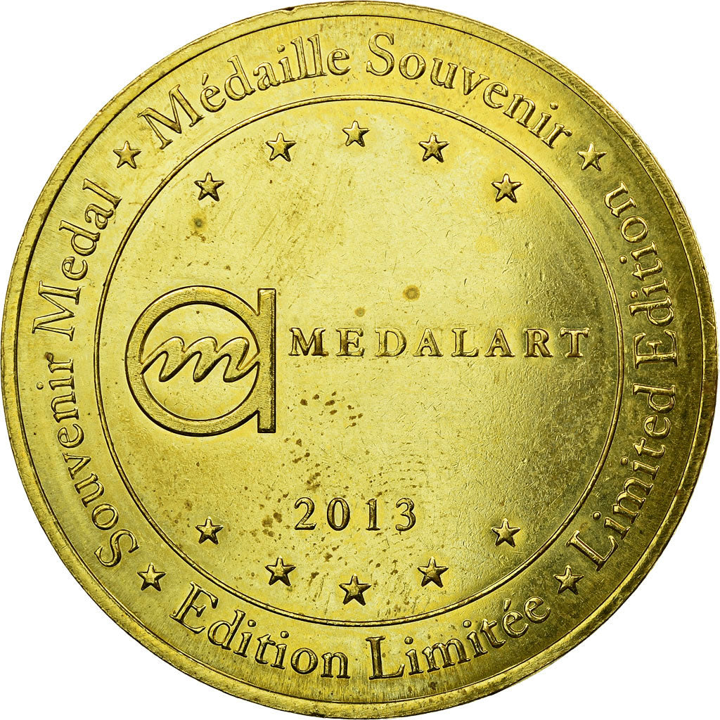 France, Jeton, Rouen - Armada, 2013, Médaille Souvenir, SUP, Cupro-nickel
