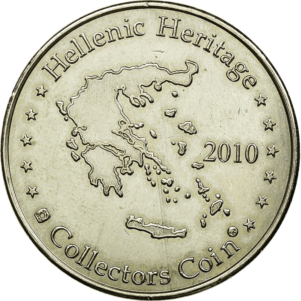 Grecia, Token, Jetón turístico, Crète - Gortyna - Europa et Zeus, History
