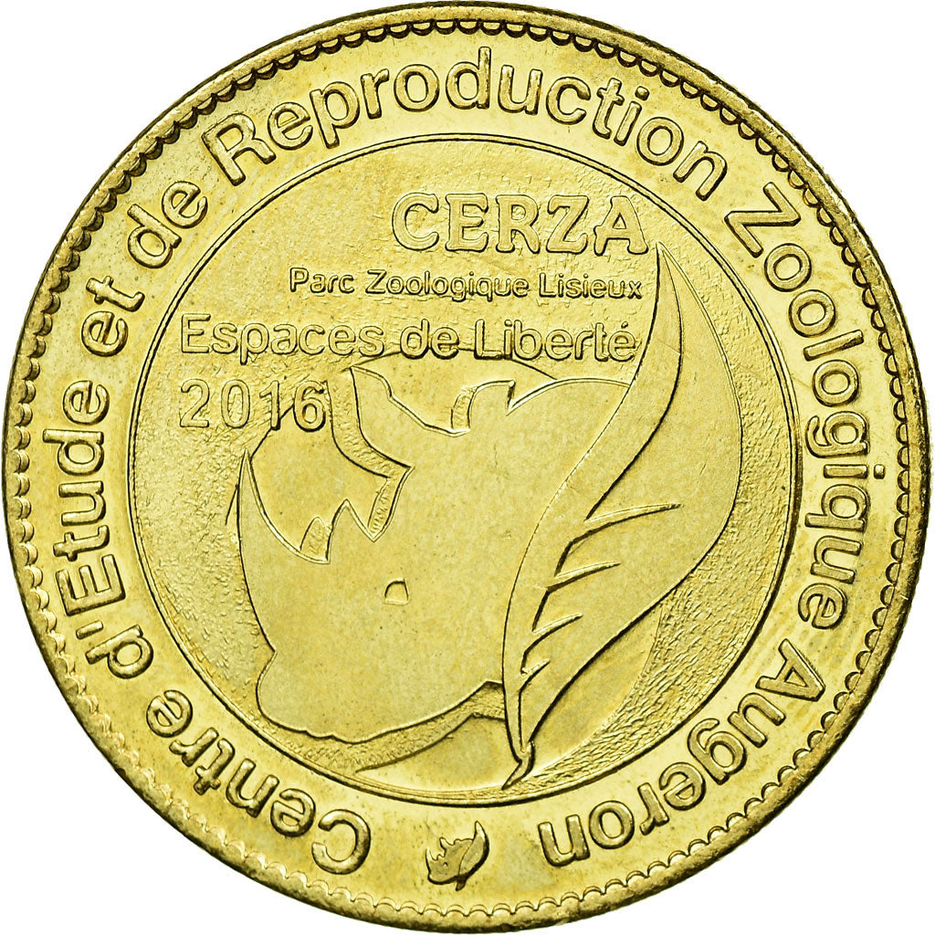 Frankreich, Token, Touristic token, Lisieux -Parc  Zoologique - Lémuriens
