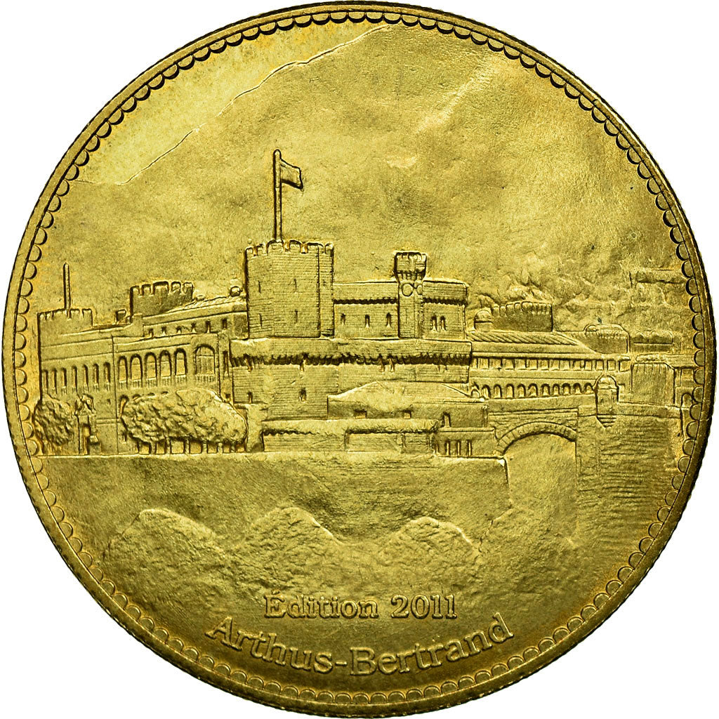 Francia, Token, Touristic token, Monaco - Palais Princier type 2, Arts &