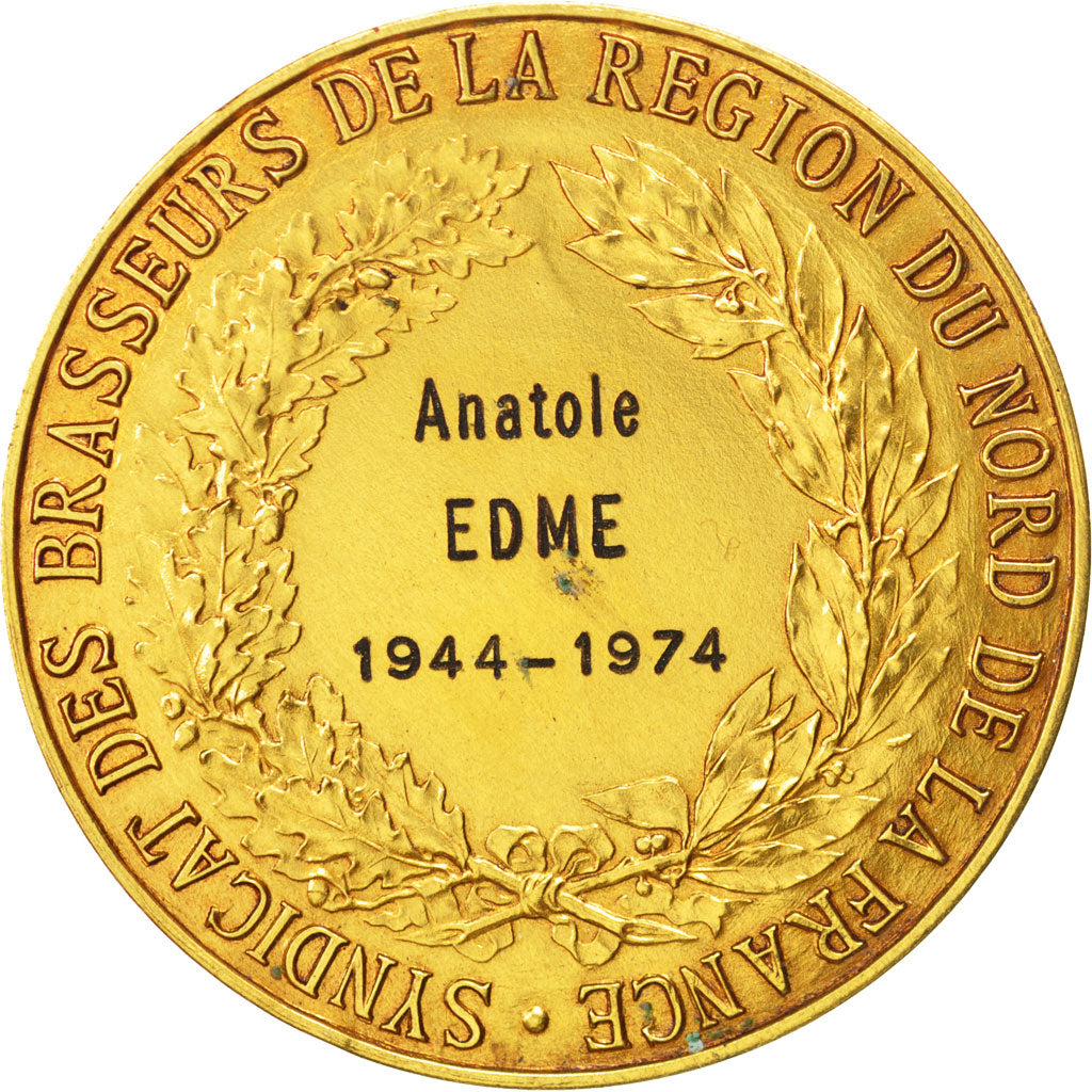 France, Medal, French Fifth Republic, Business & industry, AU(50-53), Bronze