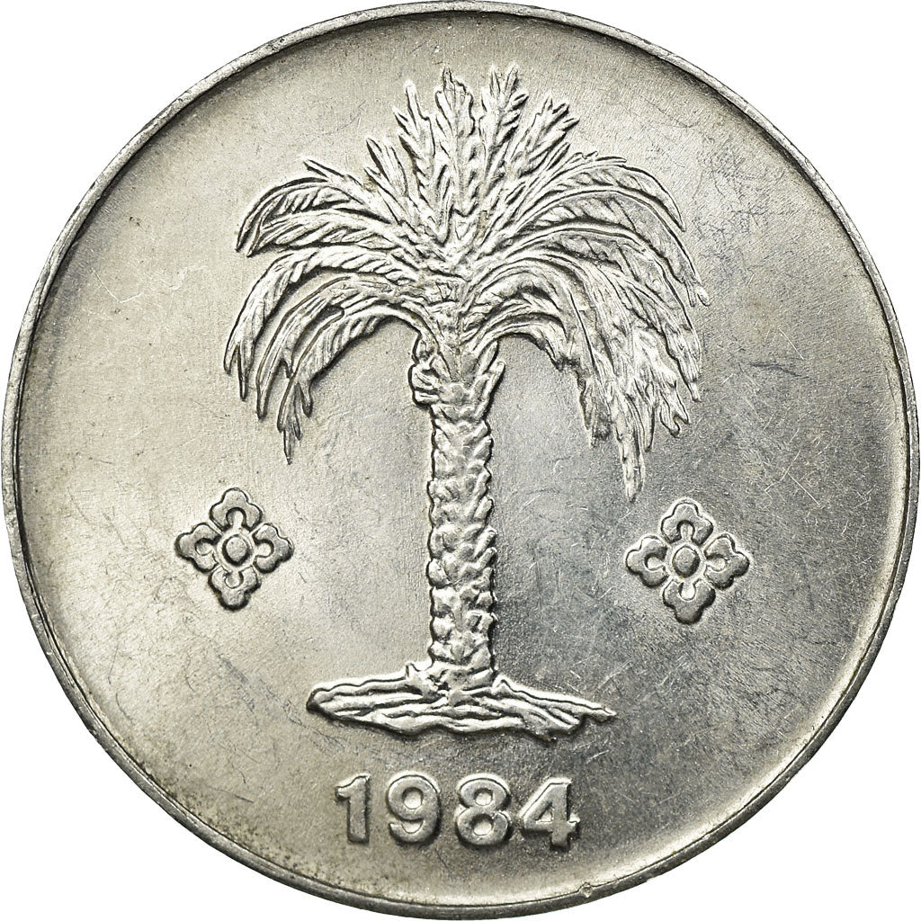 Coin, Algeria, 10 Centimes, 1984, Paris, AU(55-58), Aluminum, KM:115
