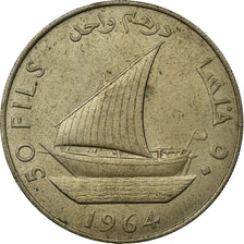 Coin, SOUTH ARABIA, 50 Fils, 1964, VF(30-35), Copper-nickel, KM:4