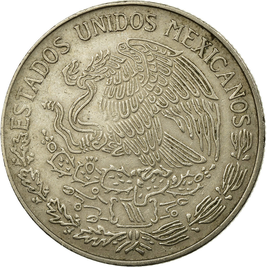Moneta, Mexico, Peso, 1975, Mexico City, VF(30-35), Miedź-Nikiel, KM:460