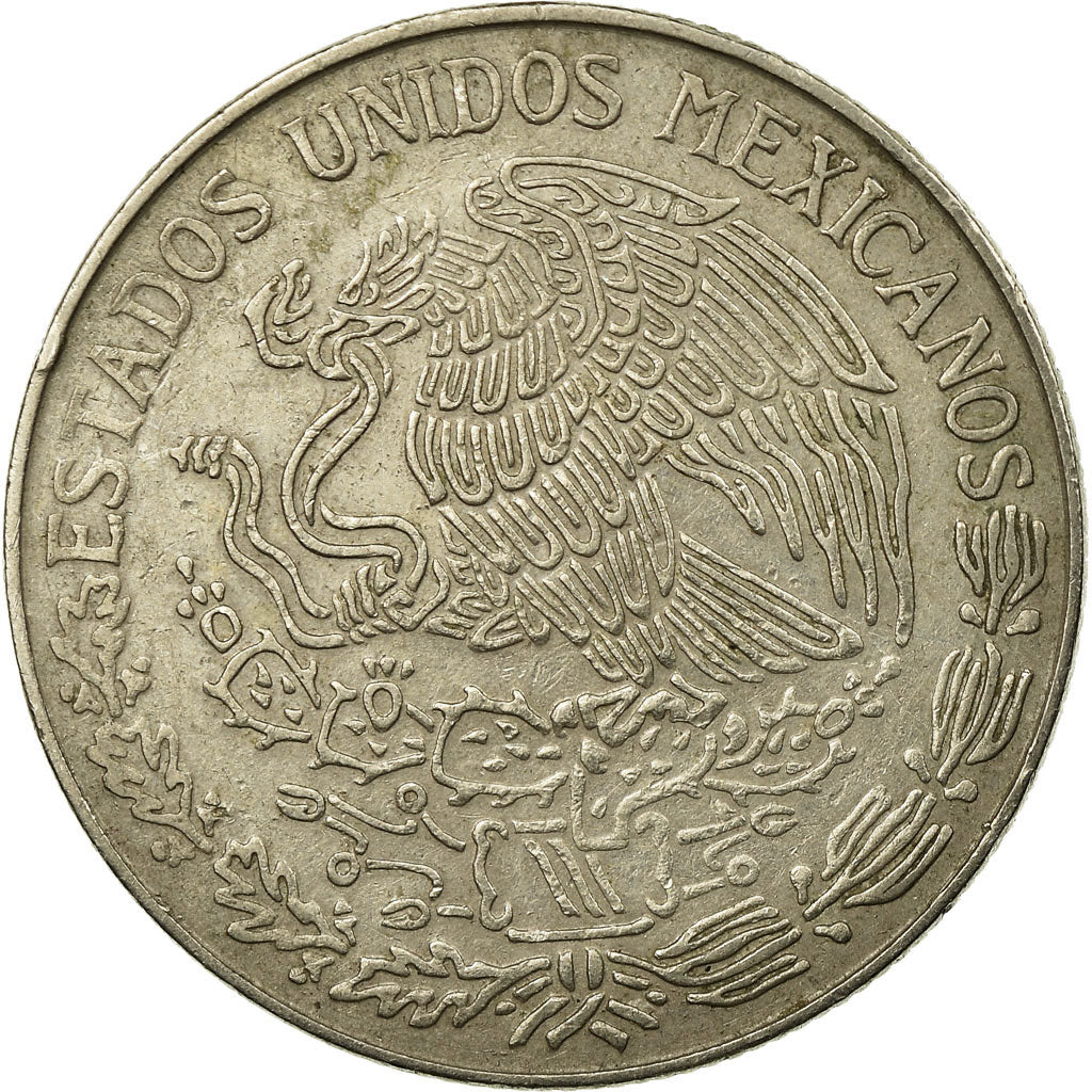 Monnaie, Mexique, Peso, 1976, Mexico City, TB+, Copper-nickel, KM:460