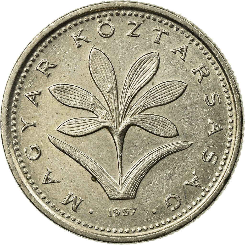 Moneta, Ungheria, 2 Forint, 1997, Budapest, BB, Rame-nichel, KM:693