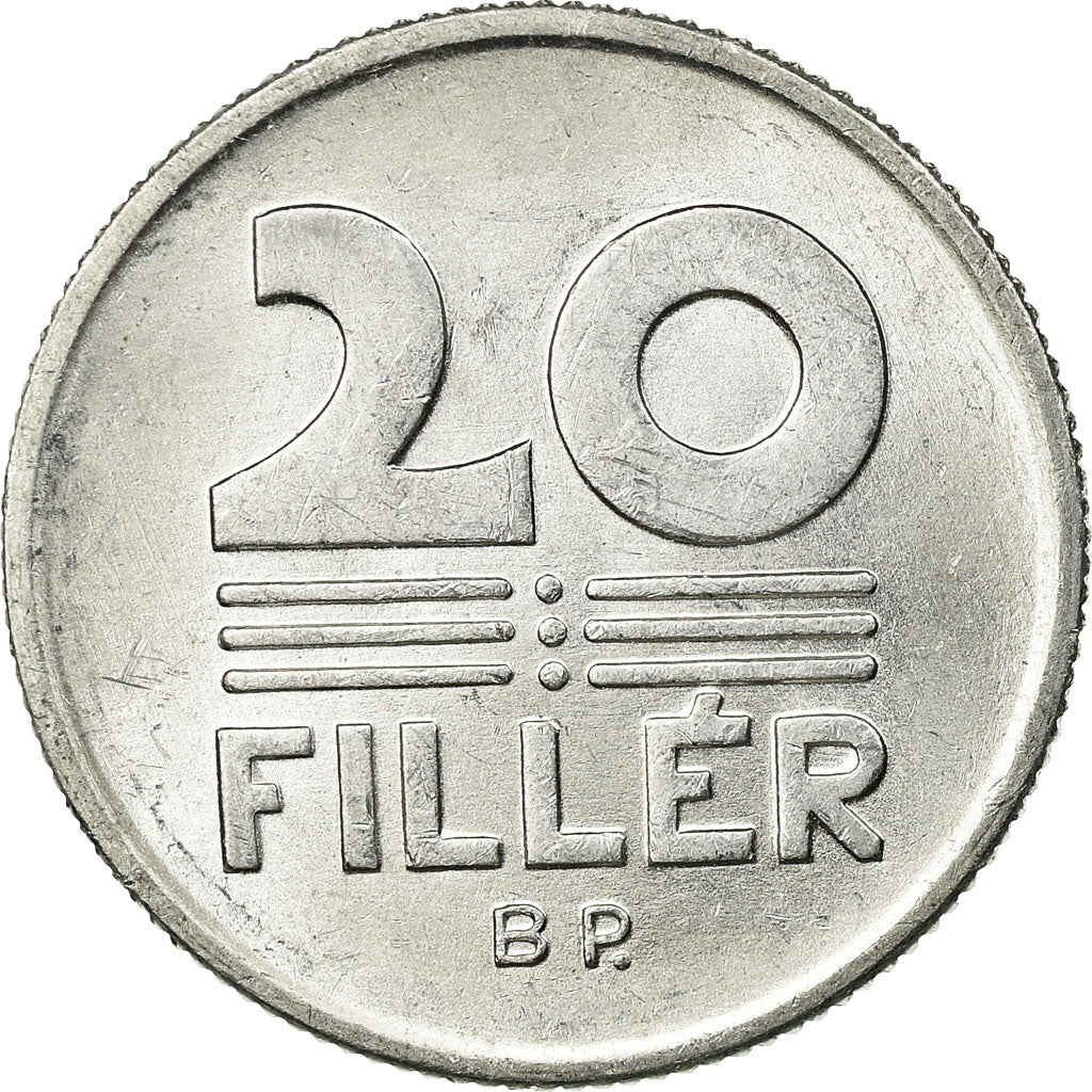 Monnaie, Hongrie, 20 Fillér, 1989, Budapest, SUP, Aluminium, KM:573