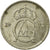 Coin, Sweden, Carl XVI Gustaf, 25 Öre, 1973, VF(30-35), Copper-nickel, KM:851