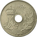 Moneta, Danimarca, Margrethe II, 25 Öre, 1974, Copenhagen, SPL-, Rame-nichel