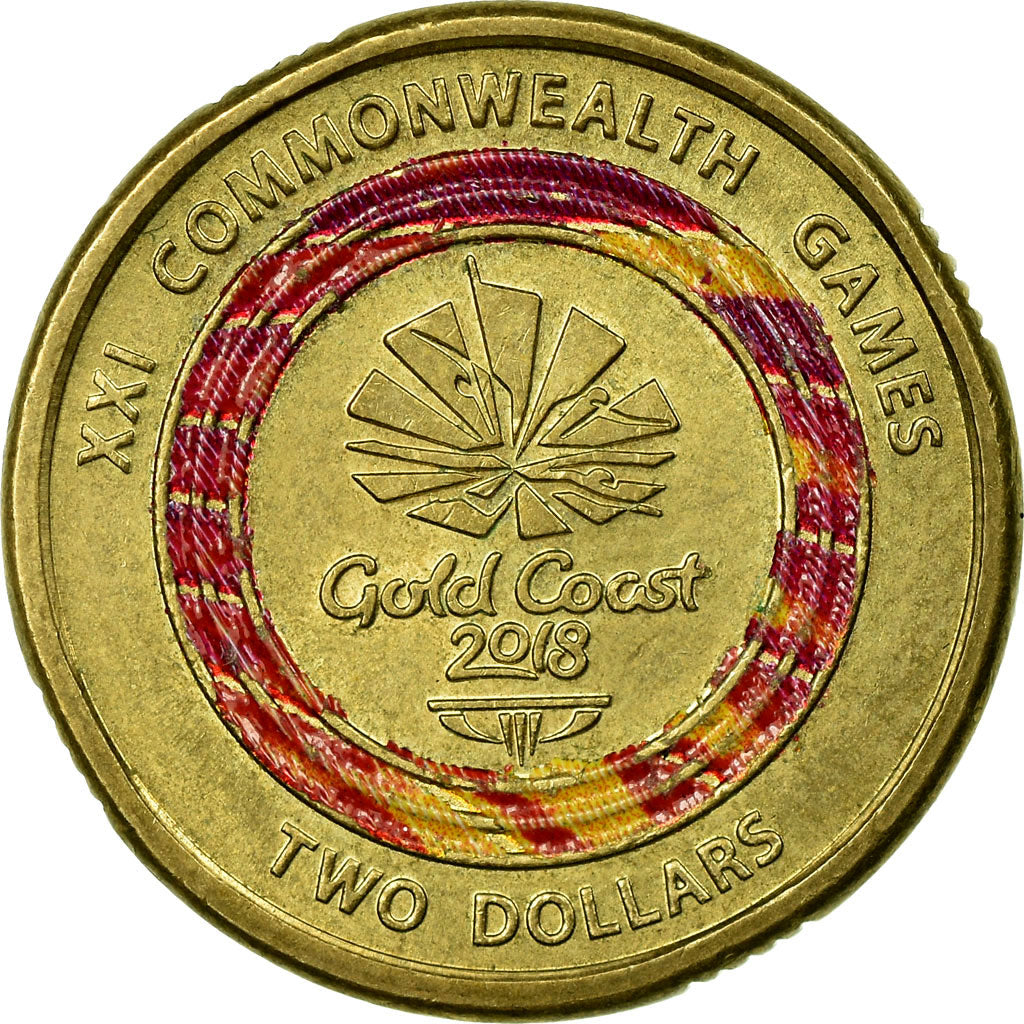 Coin, Australia, 2 Dollars, 2018, EF(40-45), Aluminum-Bronze