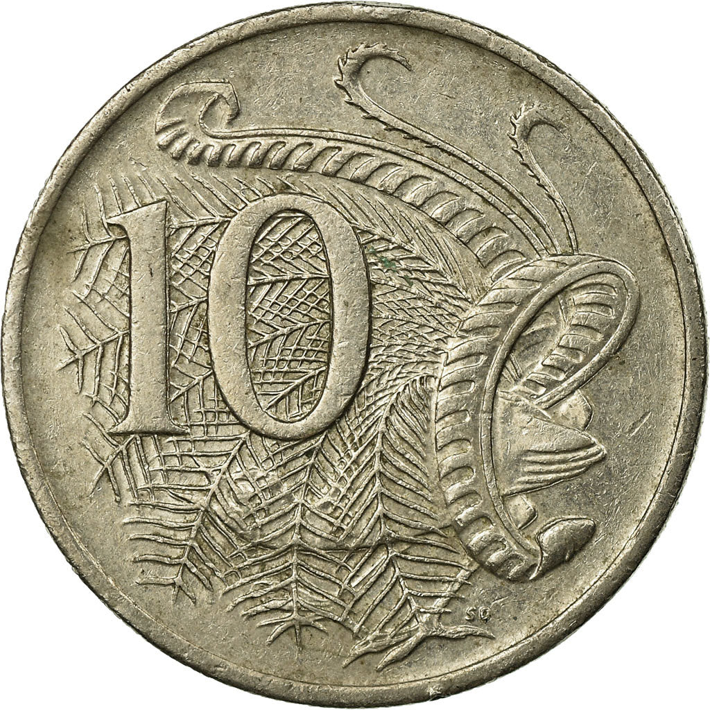 Munten, Australië, Elizabeth II, 10 Cents, 2001, ZF, Copper-nickel, KM:402