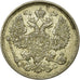 Coin, Russia, Nicholas II, 20 Kopeks, 1914, Saint-Petersburg, VF(30-35), Silver