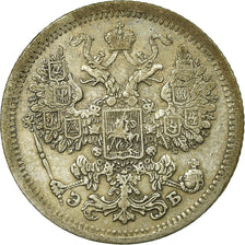 Coin, Russia, Nicholas II, 15 Kopeks, 1907, Saint-Petersburg, VF(30-35), Silver
