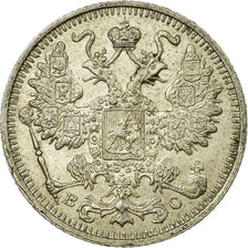 Coin, Russia, Nicholas II, 15 Kopeks, 1914, Saint-Petersburg, EF(40-45), Silver
