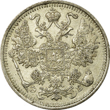 Coin, Russia, Nicholas II, 15 Kopeks, 1912, Saint-Petersburg, EF(40-45), Silver