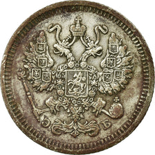 Coin, Russia, Nicholas II, 10 Kopeks, 1911, Saint-Petersburg, VF(20-25), Silver