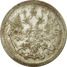 Coin, Russia, Nicholas II, 10 Kopeks, 1905, Saint-Petersburg, VF(20-25), Silver