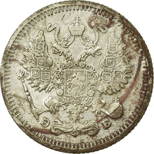 Moneta, Russia, Nicholas II, 10 Kopeks, 1910, Saint-Petersburg, B+, Argento