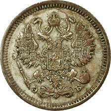 Coin, Russia, Nicholas II, 10 Kopeks, 1909, Saint-Petersburg, EF(40-45), Silver
