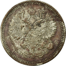 Monnaie, Russie, Nicholas II, 10 Kopeks, 1909, Saint-Petersburg, TTB, Argent