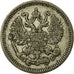 Coin, Russia, Nicholas II, 10 Kopeks, 1909, Saint-Petersburg, VF(20-25), Silver